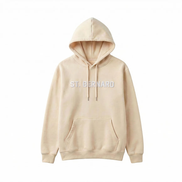 Hooded Sweatshirt with "St. Bernard"